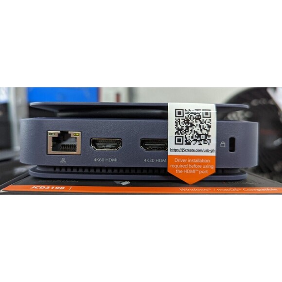 D- j5create Type-C Dock Dual 4K HDMI (JCD3198) - Open Box - Picture 9 of 14
